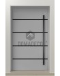 PIVOT C13 - puerta de entrada pivotante de aluminio