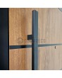 LIM c13 - puerta de entrada de la casa de aluminio