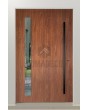 PIVOT C15: puerta exterior pivotante de aluminio energéticamente eficiente.