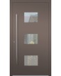 LIM C19 - puerta de entrada de aluminio moderna de lujo