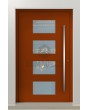 LIM C2 - puerta de entrada de aluminio de vidrio