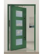 PIVOT C2 - puerta pivotante de aluminio con cuatro cristales