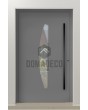 LIM C20 - puerta de tormenta de aluminio