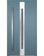 LIM C21 - puerta de entrada de aluminio con cristal