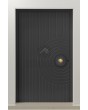 PIVOT C26 - puerta pivotante de aluminio fresado