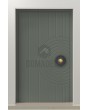 PIVOT C26 - puerta pivotante de aluminio fresado