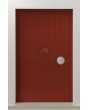 LIM C26 - Puerta con bisagras de aluminio fresado