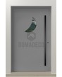 LIM c4 - puerta de entrada de aluminio para casa