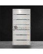  Puerta de aluminio moderna blanca