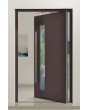 PIVOT C8 - Puerta pivotante de aluminio de diseño con cristal