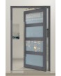 PIVOT  C9 - puerta pivotante de aluminio acristalada