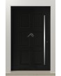 LIM CL01 - puerta principal de aluminio de estilo tradicional