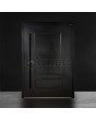Puerta pivotante de aluminio tradicional de estilo clásico
