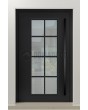 PIVOT CL06 - puerta pivotante tradicional de aluminio de estilo clásico con cristal