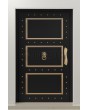 LIM CL07 - Puerta de entrada de aluminio de estilo tradicional