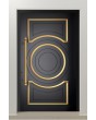 PIVOT CL16 - Puerta de entrada de aluminio de estilo tradicional