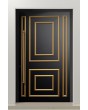 LIM CL17 - Puerta de entrada de aluminio de estilo tradicional