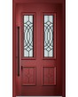 LIM CL18: puerta de entrada de estilo tradicional con cristal