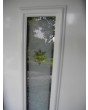 PIVOT CL11 - puerta pivotante tradicional de aluminio acristalada con marco decorativo