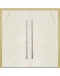 LIM Cristallo doble - puerta doble de aluminio revestida de cuarzo sinterizado Cristallo