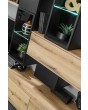 Cannes: mueble moderno de pared con soporte para televisor