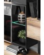 Cannes: mueble moderno de pared con soporte para televisor