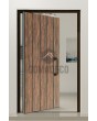 PIVOT WOODLINE 2 - puerta pivotante con laminado de alta presión Tambora imitación madera