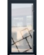 LIM Glass S14 - puerta principal esmerilada con decoración transparente