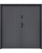 Sta Eon Double: puerta de entrada doble de acero de alta seguridad con nervaduras.