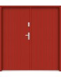 Sta Eon Double: puerta de entrada doble de acero de alta seguridad con nervaduras.