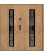 Fargo 50 double - puerta exterior de acero double comercial