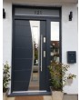 configuración personalizada - Puerta Fargo con luz lateral derecha y superior (vista desde el exterior)