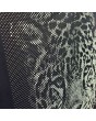  LIM G5 - Puerta de entrada acristalada de aluminio con motivo de tigre en el panel decorativo