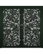 LIM G1 double - Puerta doble de aluminio con panel decorativo