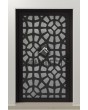 PIVOT G2 - Puerta pivotante de aluminio acristalada con panel decorativo