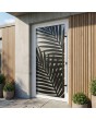 LIM G3 - Puerta de aluminio y cristal con panel decorativo