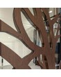 LIM G3 doble - Puerta de aluminio con doble cristal y panel decorativo