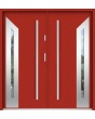 Sta Gaspard Double: puerta doble decorativa de acero para la entrada de una villa.