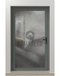 PIVOT FS3 - puerta pivotante de aluminio con vidrio fusible
