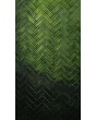 LIM FS1: puerta con bisagras de aluminio de alta calidad con cristal verde fusible.