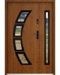 Sta Taurus Duo noir - puerta entrada exterior con sidelite