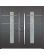 LIM Gryf-C double - puerta de entrada francesa de aluminio