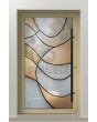 LIM SG3 - Puerta exterior con bisagras de aluminio y vidrio tintado personalizable