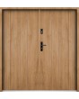 Sta Gutenberg Double: puerta doble moderna de acero para exteriores
