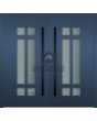 LIM HEY II doble - puerta exterior doble de aluminio a medida con dos cristales