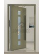 PIVOT HEY I - puerta pivotante de aluminio de entrada moderna