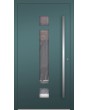 LIM HEY I - puerta de entrada de aluminio moderna para casas