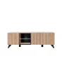  Lublana tv - Mueble para televisión con puerta de cristal