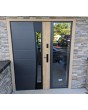 configuración personalizada - Puerta Fargo con luz lateral derecha (vista desde el exterior)