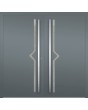 LIM Impuls doble - puerta doble frontal de aluminio para el hogar